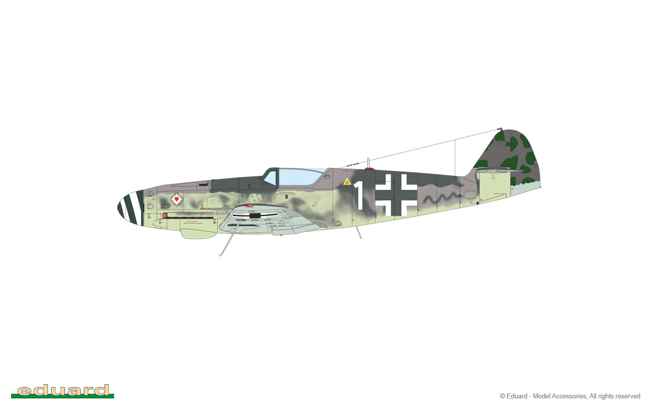 Eduard kits 84197 1:48 Messerschmitt Bf-109K-4 Weekend edition