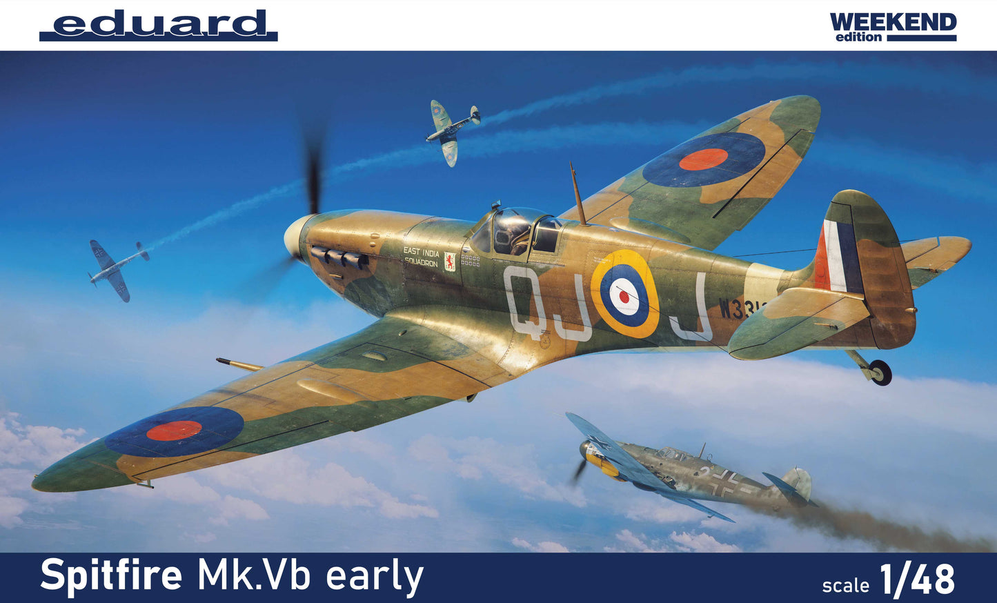 Eduard kits 84198 1:48 Supermarine Spitfire Mk.Vb early Weekend Series