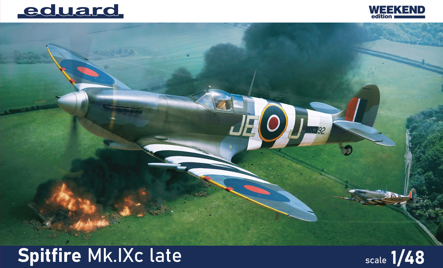 Eduard kits 84199 1:48 Supermarine Spitfire Mk.IXc late Weekend edition