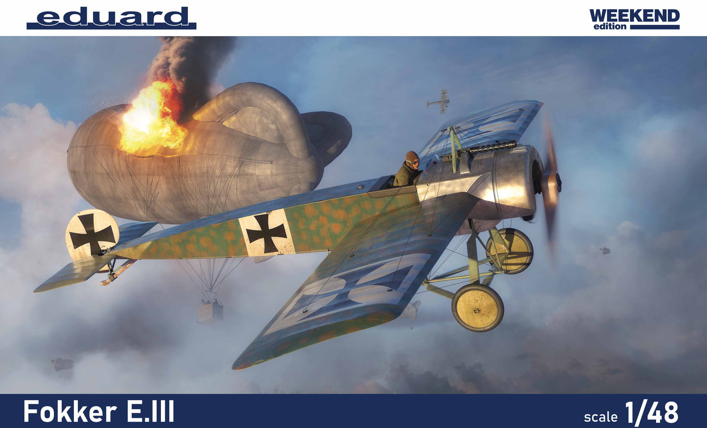 Eduard kits 8419 1:48 Fokker E.III Weekend edition