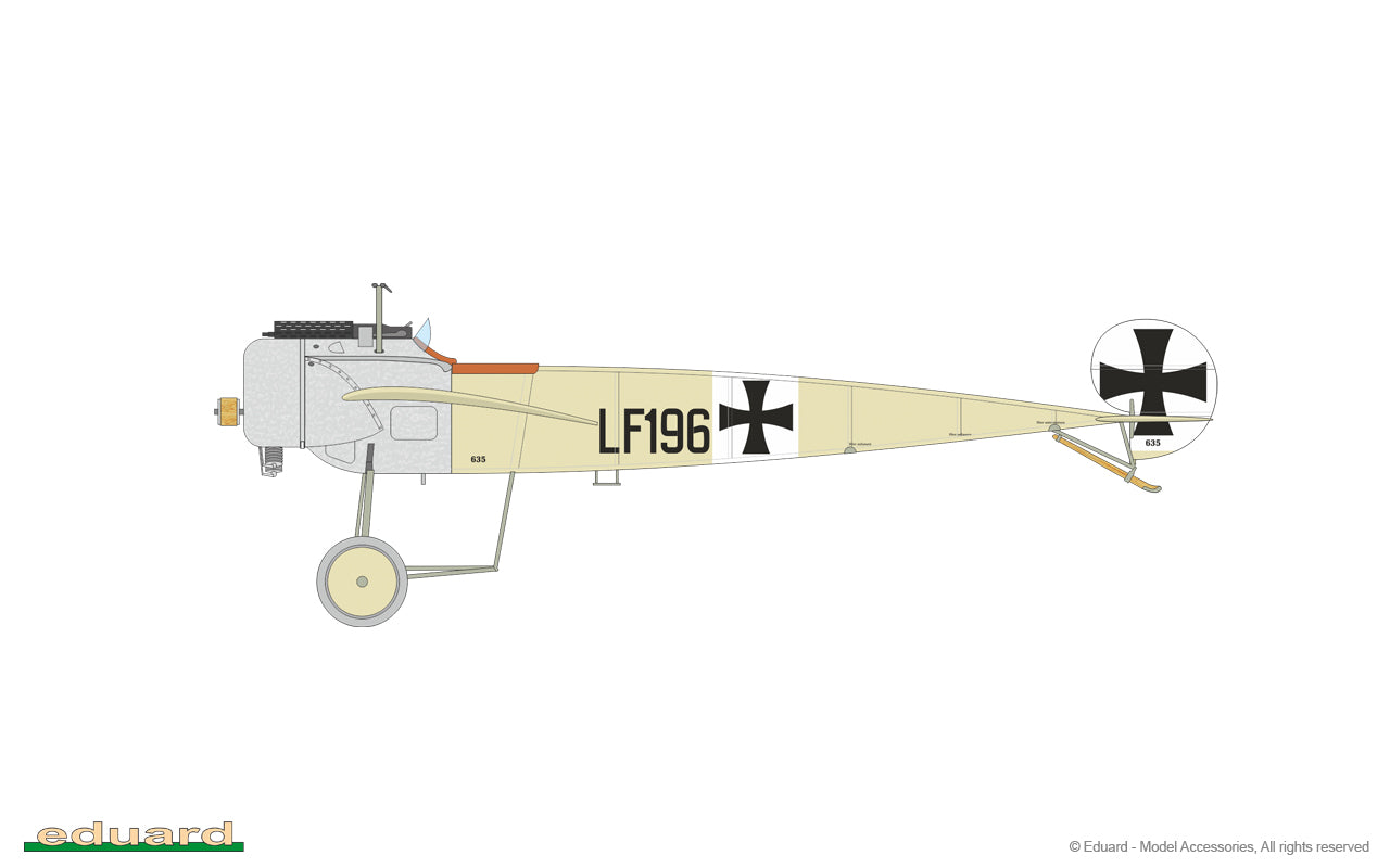 Eduard kits 8419 1:48 Fokker E.III Weekend edition