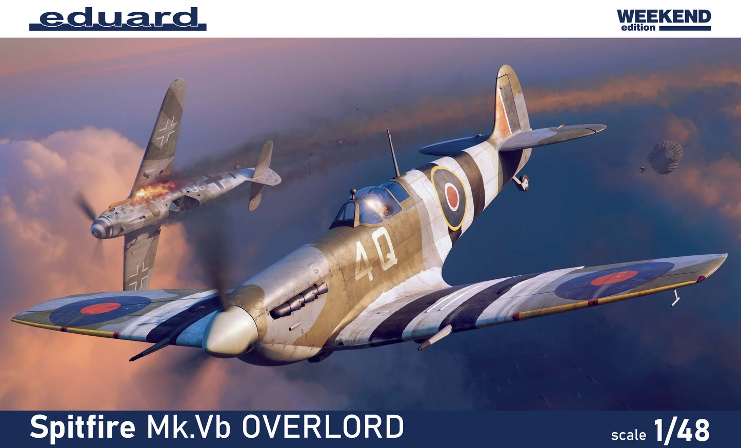 Eduard kits 84200 1:48 Supermarine Spitfire Mk.Vb OVERLORD Weekend edition