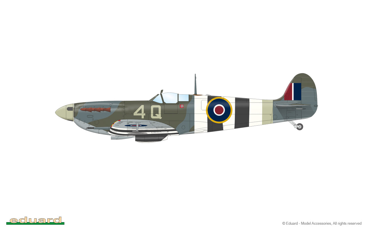 Eduard kits 84200 1:48 Supermarine Spitfire Mk.Vb OVERLORD Weekend edition