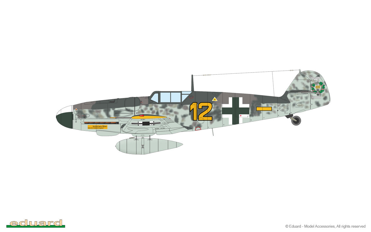 Eduard kits 84201 1:48 Messerschmitt Bf-109G Weekend edition