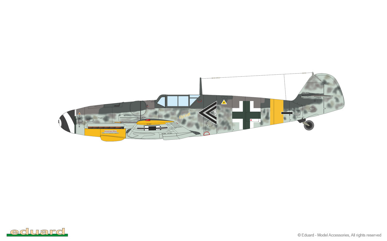 Eduard kits 84201 1:48 Messerschmitt Bf-109G Weekend edition