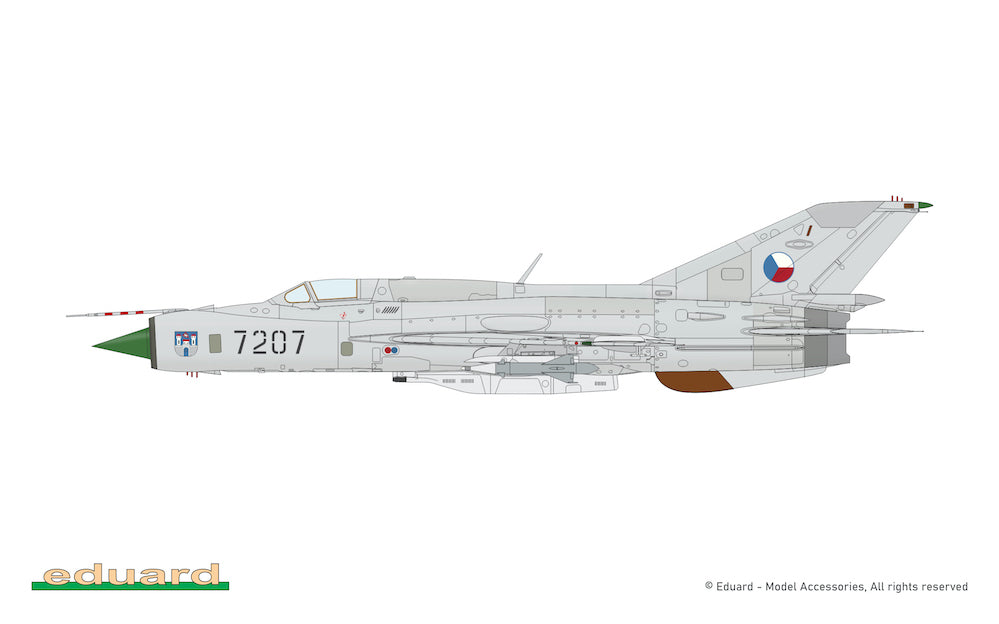 Eduard kits 84202 1:48 Mikoyan MiG-21PFM The Weekend edition