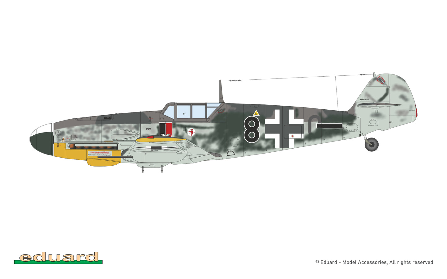 Eduard kits 84203 1:48 Messerschmitt Bf-109G-4  Weekend edition