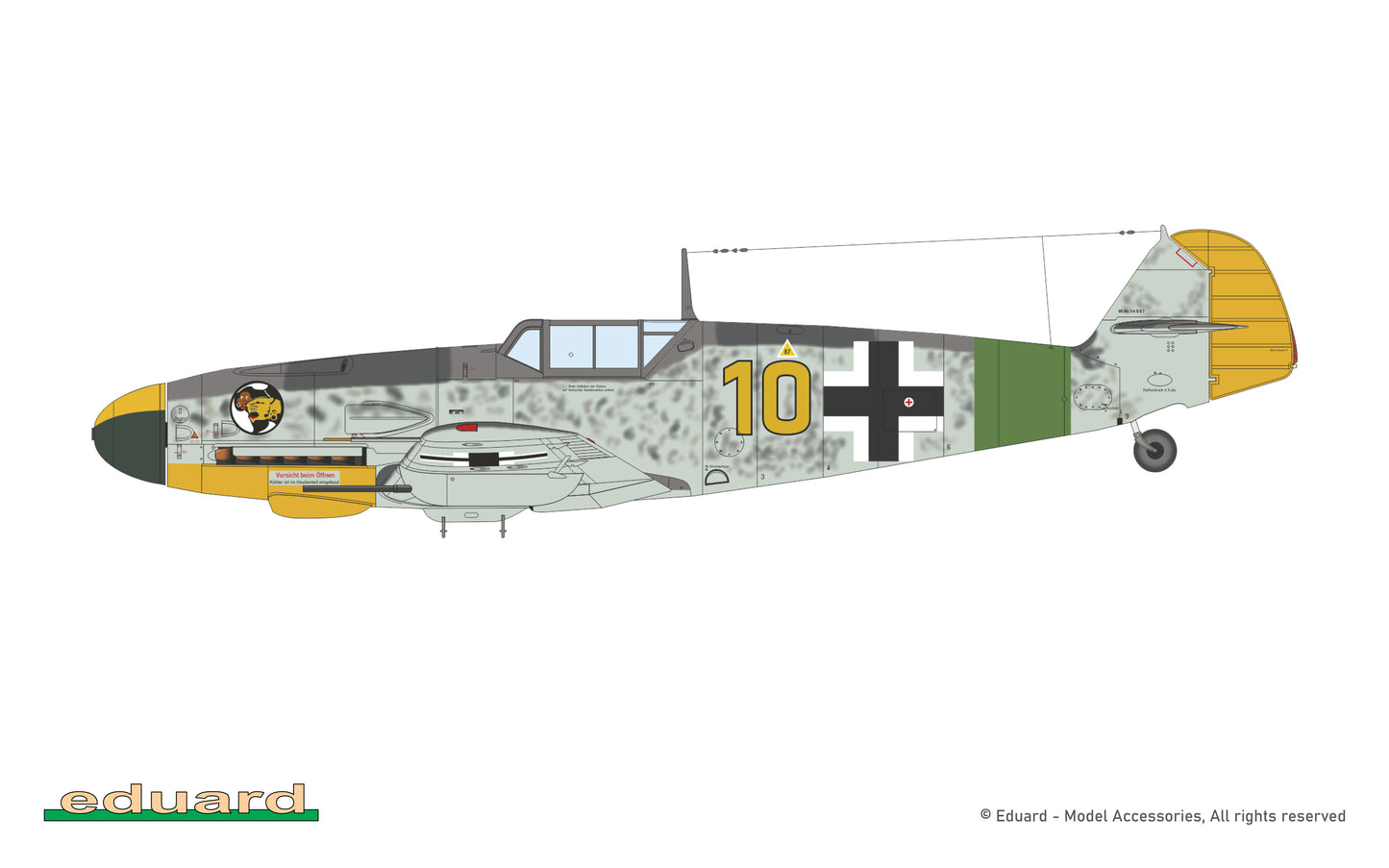 Eduard kits 84203 1:48 Messerschmitt Bf-109G-4  Weekend edition