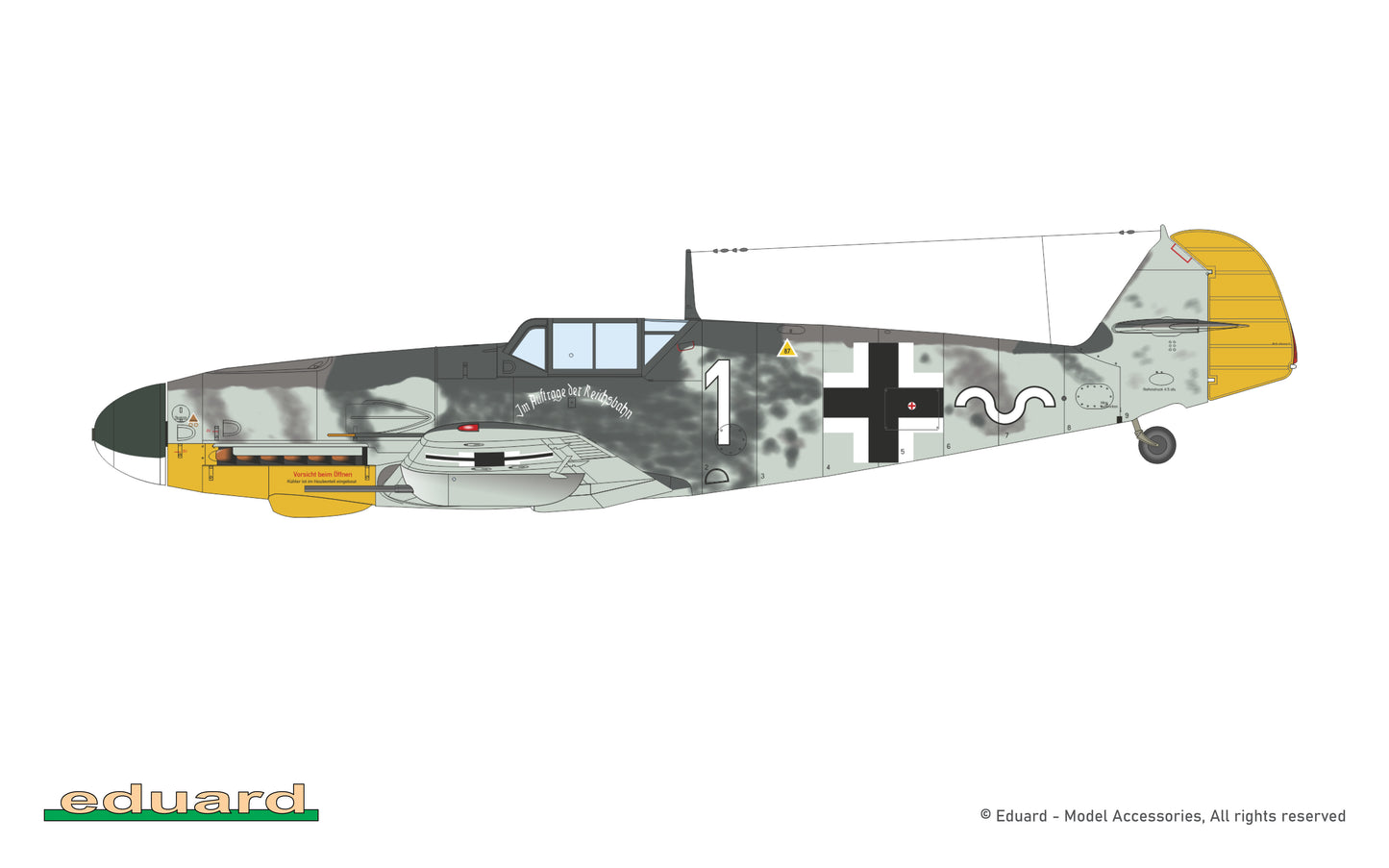 Eduard kits 84203 1:48 Messerschmitt Bf-109G-4  Weekend edition