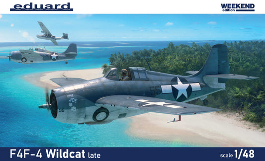 Eduard kits 84204 1:48 Grumman F4F-4 Wildcat late