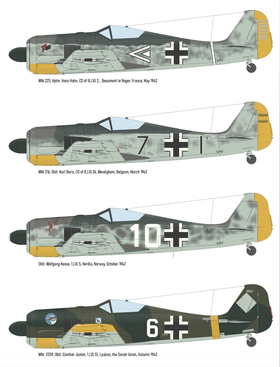 Eduard kits 84205 1:48 Focke-Wulf Fw-190A-3