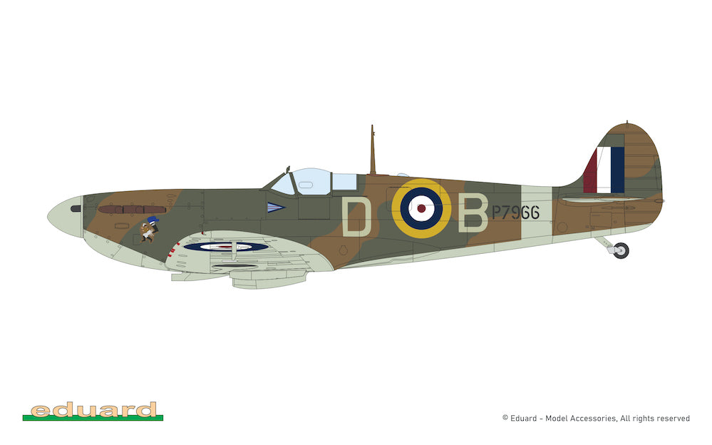Eduard kits 84206 1:48 Supermarine Spitfire Mk.IIa The Weekend edition