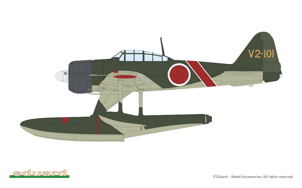 Eduard kits 84208 1:48 Mitsubishi A6M2-N Rufe The Weekend edition