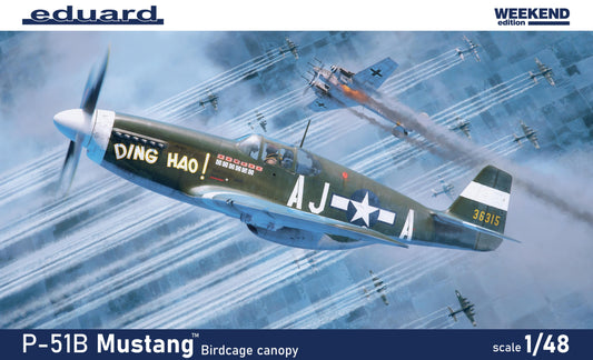 Eduard kits 84209 1:48 North-American P-51B/C Mustang Birdcage canopy