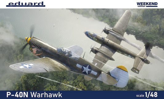 Eduard kits 84210 1:48 Curtiss P-40N Warhawk