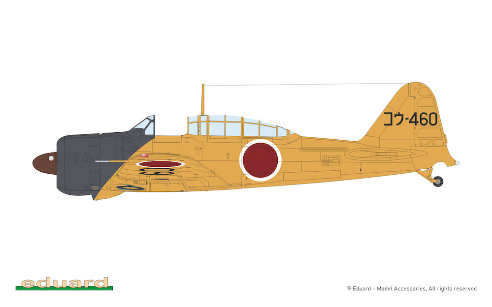 Eduard kits 84211 1:48 Mitsubishi A6M2-K Weekend edition