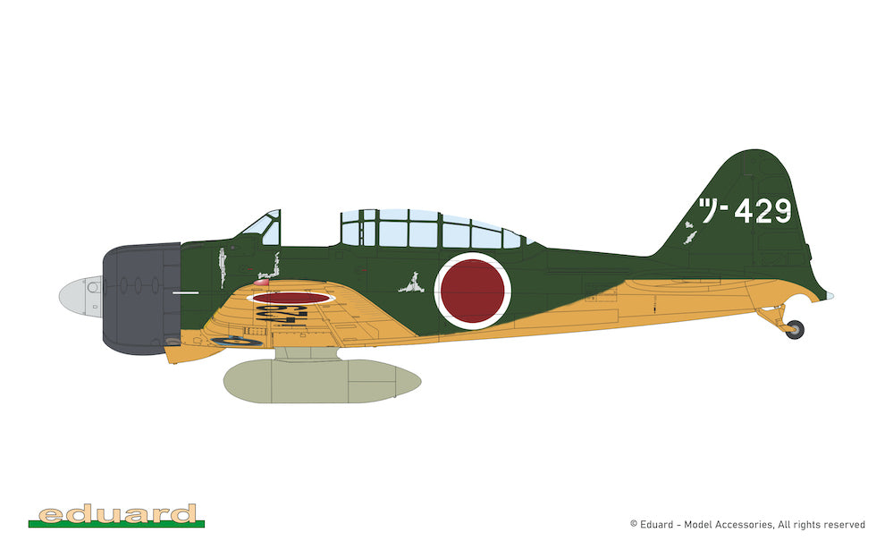 Eduard kits 84211 1:48 Mitsubishi A6M2-K Weekend edition