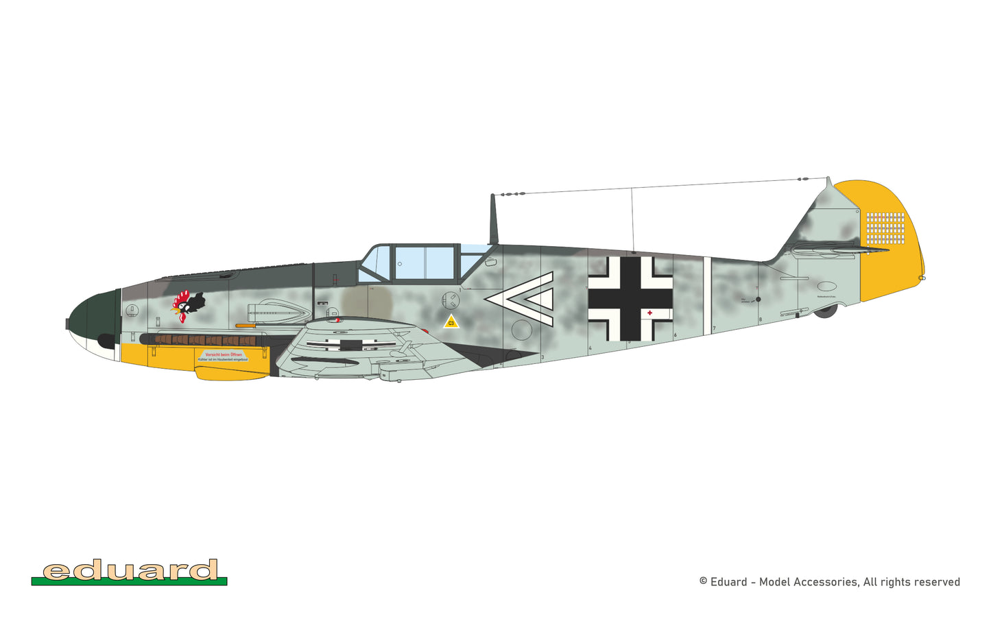 Eduard kits 84212 1:48 Messerschmitt Bf-109F-2 Weekend edition