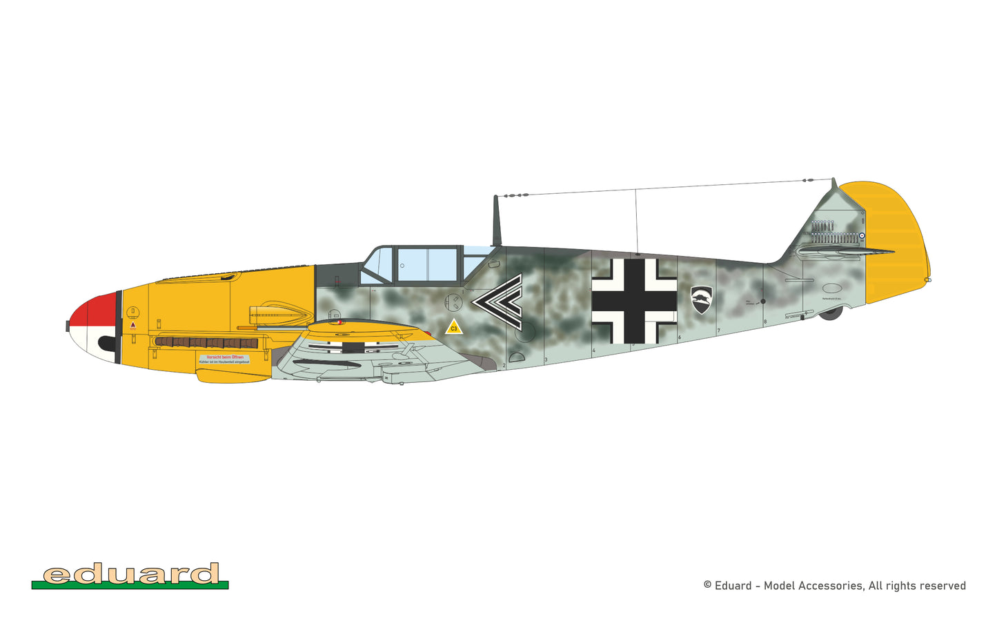 Eduard kits 84212 1:48 Messerschmitt Bf-109F-2 Weekend edition