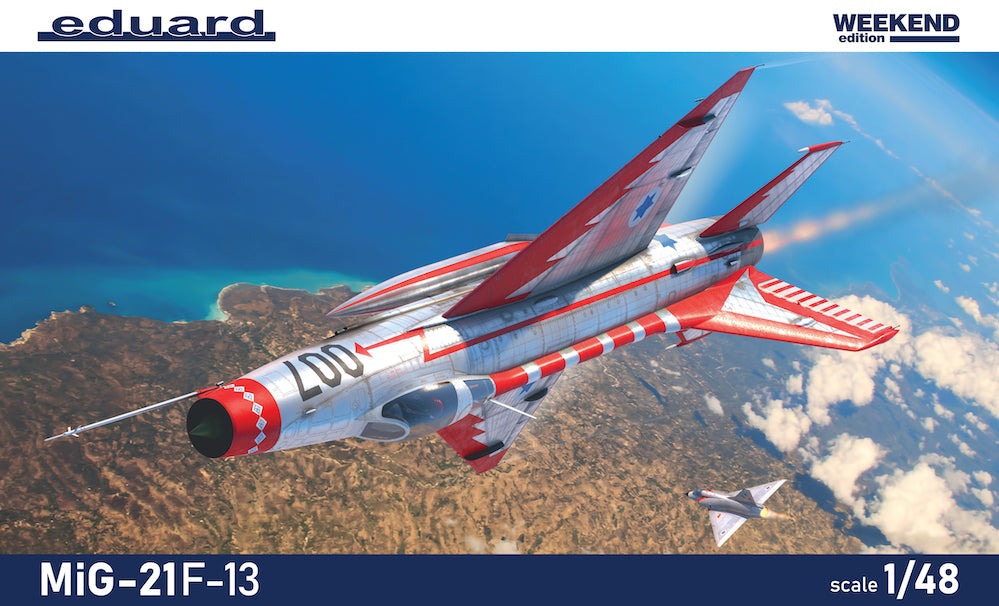 Eduard kits 84213 1:48 Mikoyan MiG-21F-13 Weekend edition