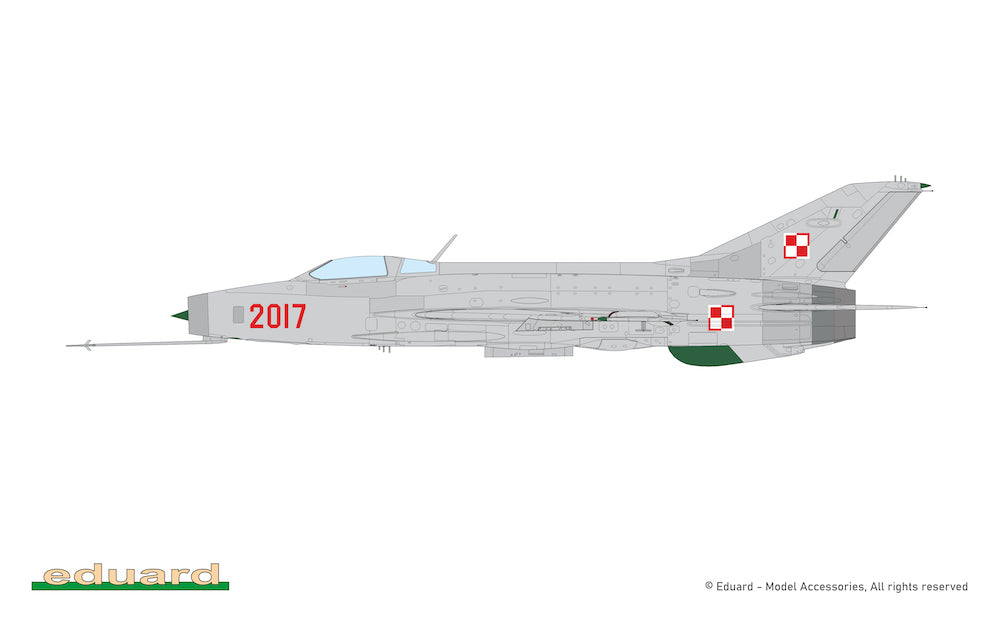 Eduard kits 84213 1:48 Mikoyan MiG-21F-13 Weekend edition