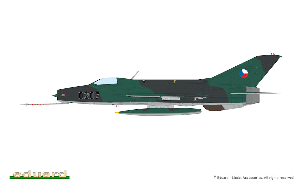 Eduard kits 84213 1:48 Mikoyan MiG-21F-13 Weekend edition