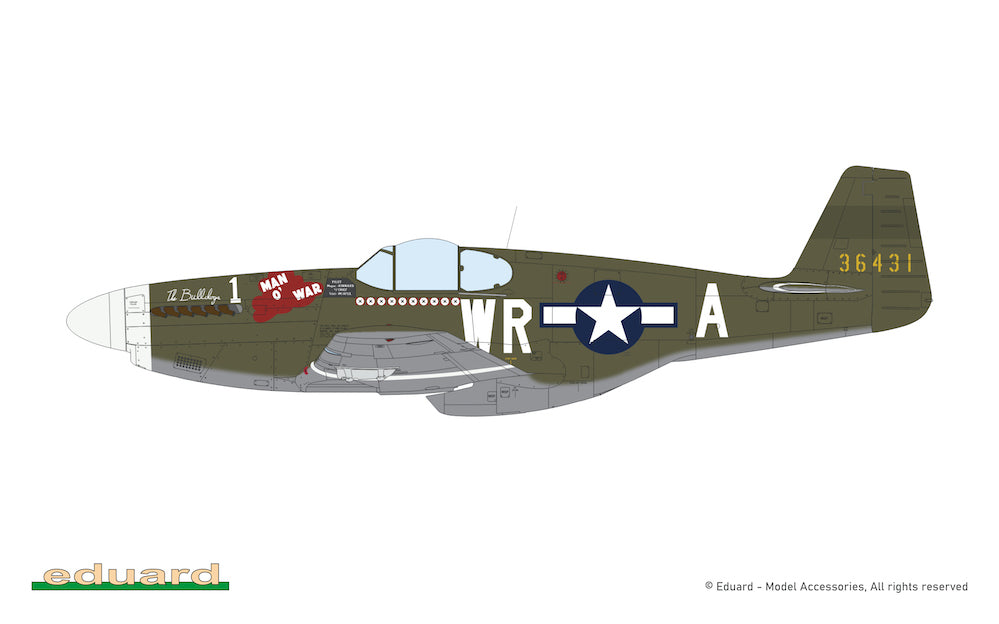Eduard kits 84214 1:48 North-American P-51B MALCOLM HOOD