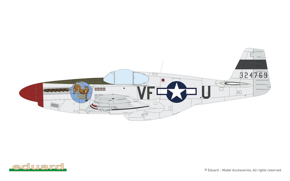 Eduard kits 84214 1:48 North-American P-51B MALCOLM HOOD