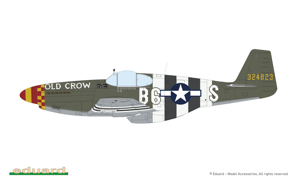 Eduard kits 84214 1:48 North-American P-51B MALCOLM HOOD