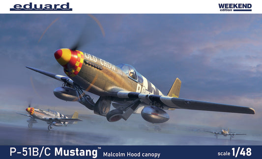 Eduard kits 84214 1:48 North-American P-51B MALCOLM HOOD