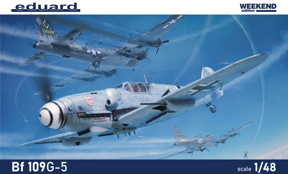 Eduard kits 84215 1:48 Messerschmitt Bf-109G-5 The Weekend edition