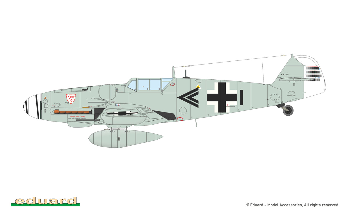 Eduard kits 84215 1:48 Messerschmitt Bf-109G-5 The Weekend edition