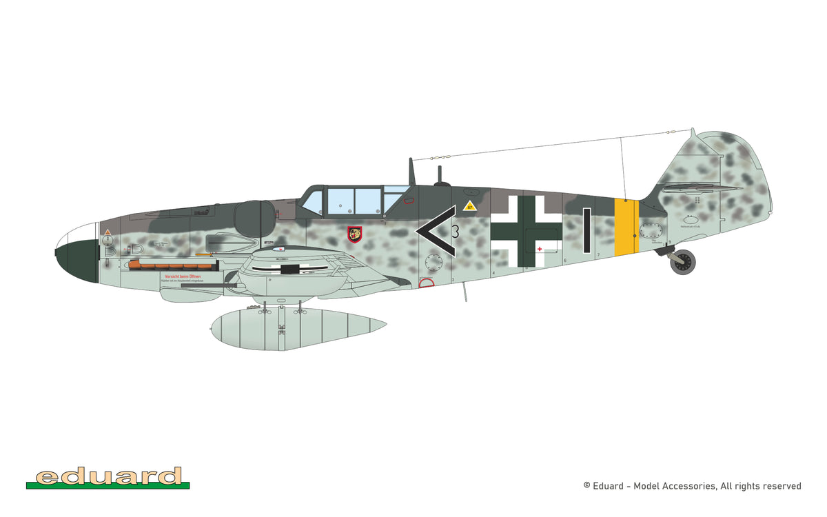 Eduard kits 84215 1:48 Messerschmitt Bf-109G-5 The Weekend edition