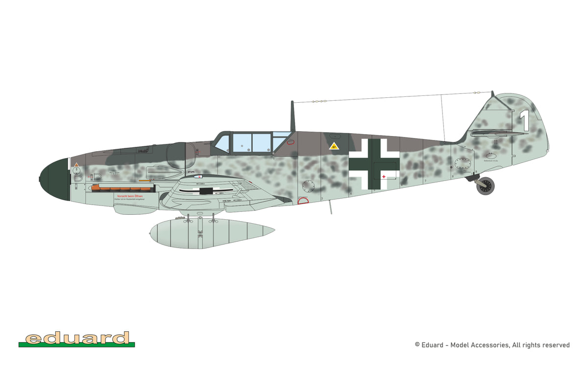 Eduard kits 84215 1:48 Messerschmitt Bf-109G-5 The Weekend edition