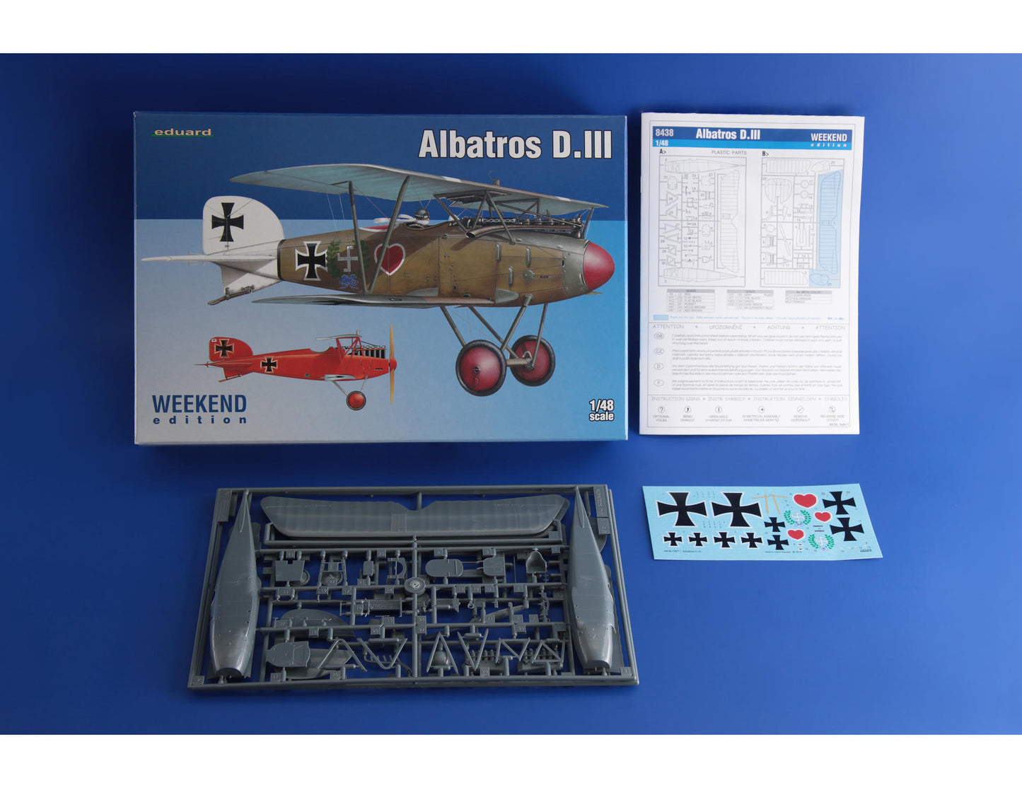 Eduard kits 8438 1:48 Albatros D.III