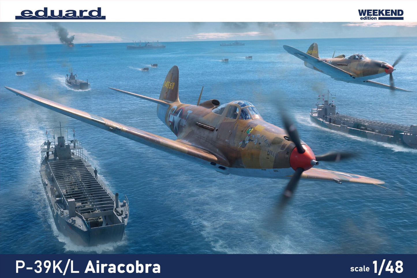 Eduard kits 8463 1:48 Bell P-39K/L Airacobra The Weekend edition