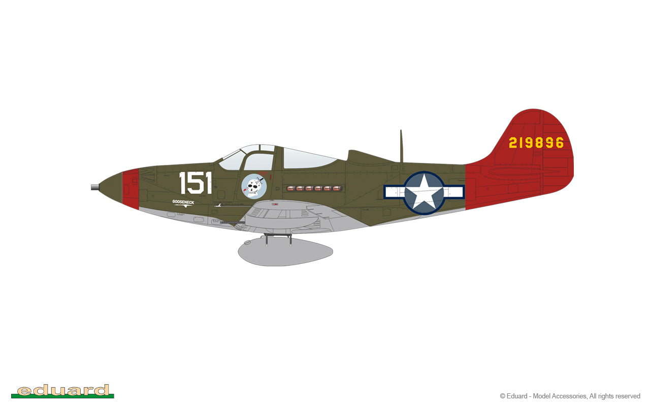 Eduard kits 8470 1:48 Bell P-39Q Airacobra  Weekend edition