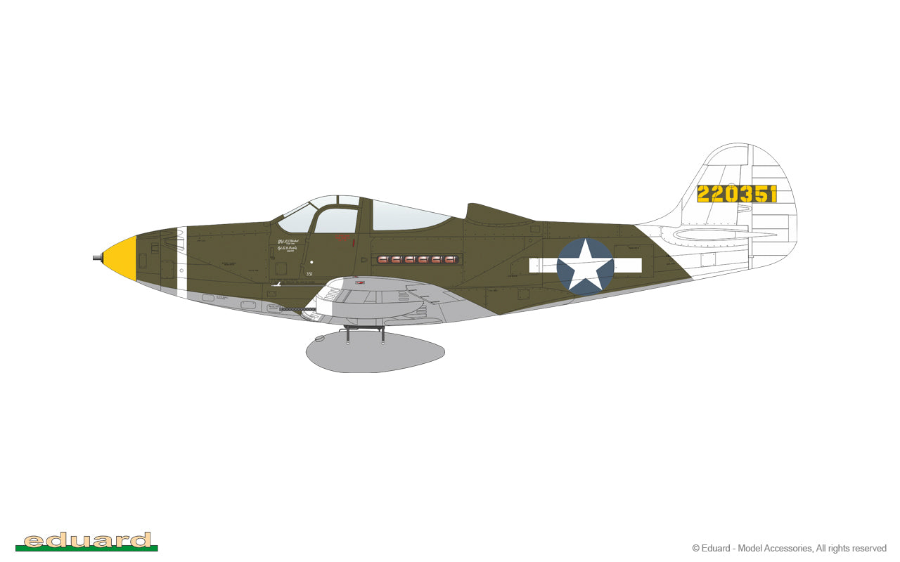 Eduard kits 8470 1:48 Bell P-39Q Airacobra  Weekend edition