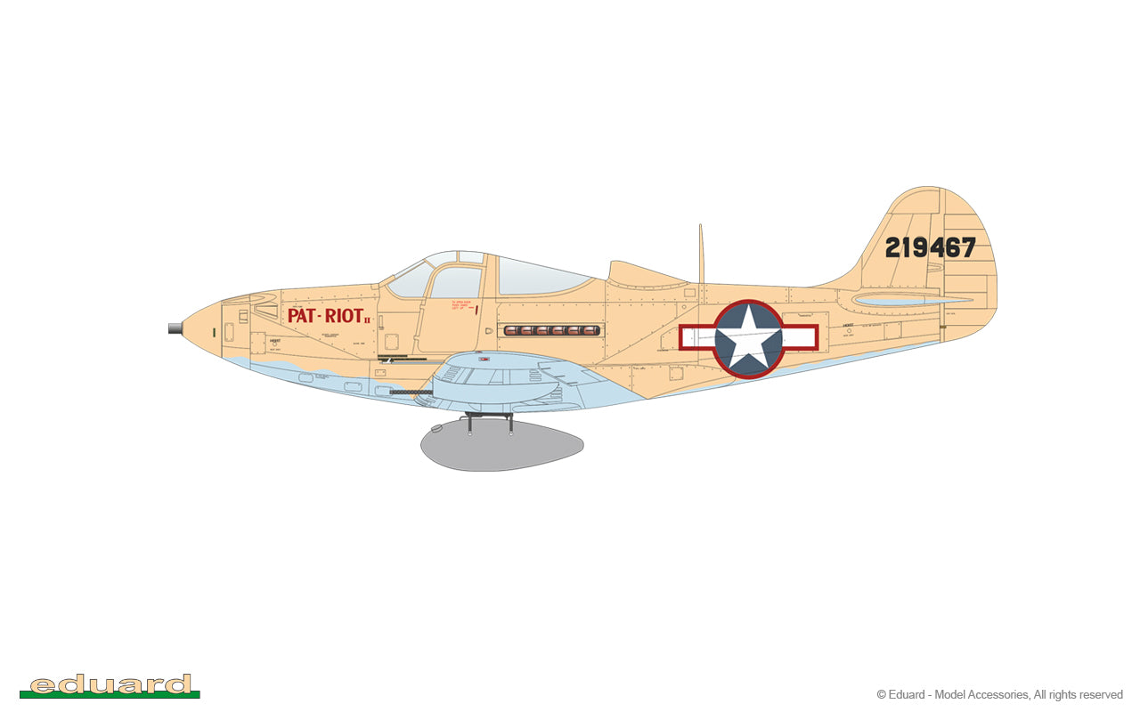 Eduard kits 8470 1:48 Bell P-39Q Airacobra  Weekend edition