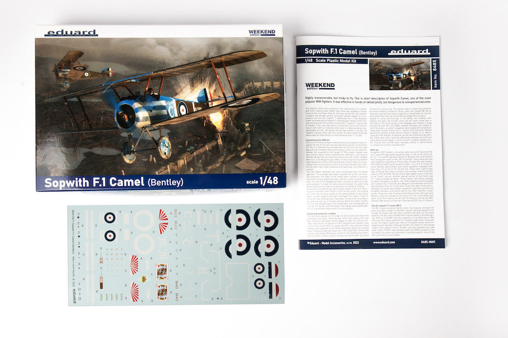 Eduard 8485 1:48 Sopwith F.1 Camel (Bentley) Weekend Edition