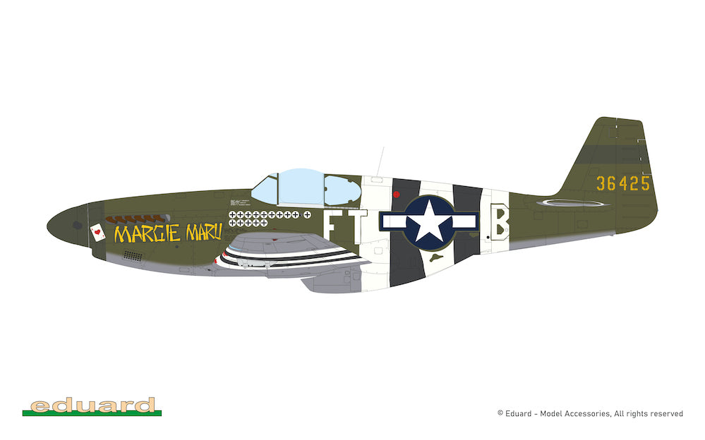 Eduard kits 932011 1:32 North-American P-51B Mustang . Royal HYBRiD Edition.
