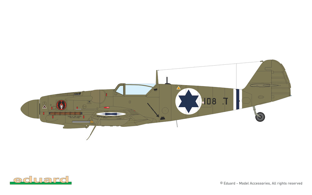 Eduard kits 948011 1:48 Avia S-199 ERLA Canopy - Hybrid Edition