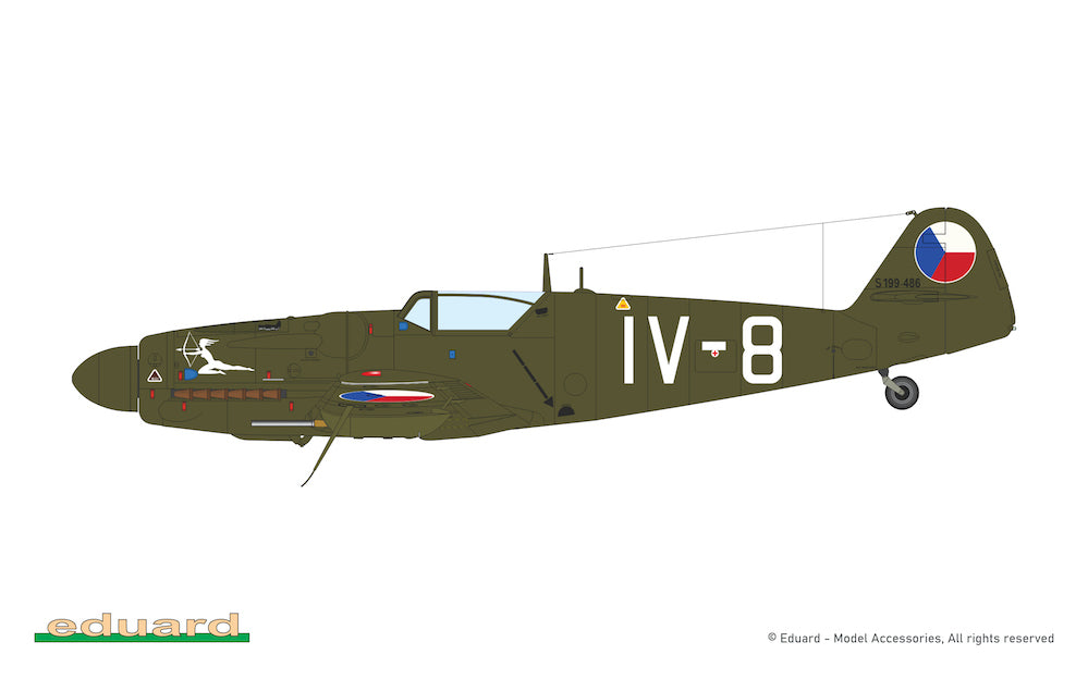 Eduard kits 948011 1:48 Avia S-199 ERLA Canopy - Hybrid Edition