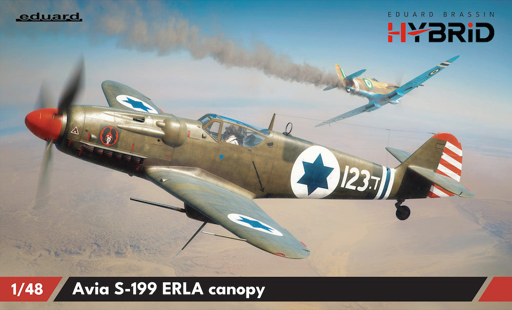 Eduard kits 948011 1:48 Avia S-199 ERLA Canopy - Hybrid Edition