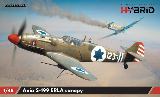 Eduard kits 948011 1:48 Avia S-199 ERLA Canopy - Hybrid Edition