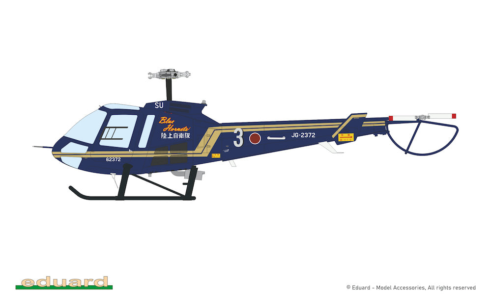 Eduard kits 972012 1:72 ENSTROM 480 . EDUARD-HYBRID