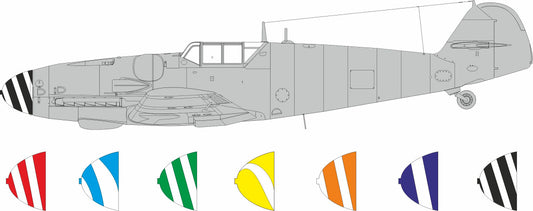 Eduard LX012 1:24 Messerschmitt Bf-109G-5/6 spinner spirals