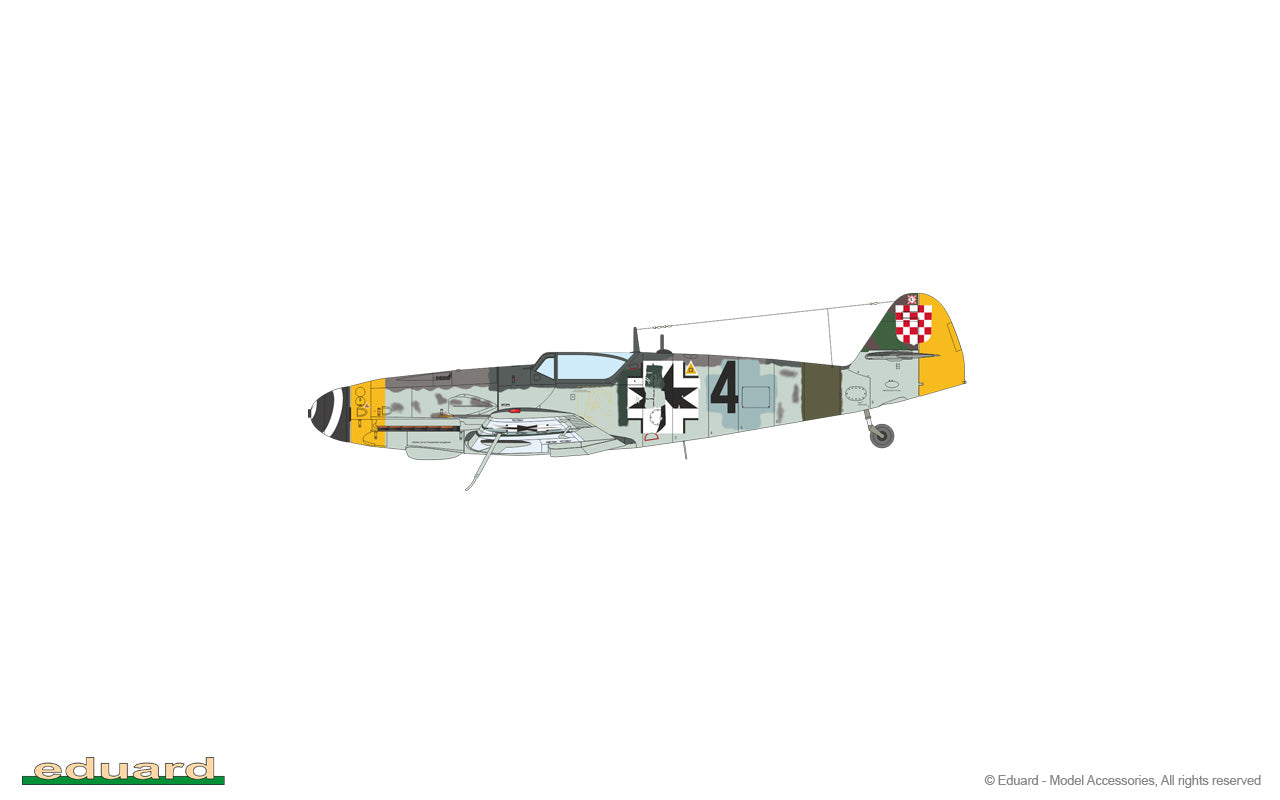 Eduard kits R0022 1:72 Messerschmitt Bf-109G-10 & Bf-109G-14/AS DUAL COMBO.