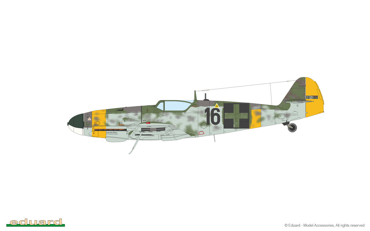 Eduard kits R0022 1:72 Messerschmitt Bf-109G-10 & Bf-109G-14/AS DUAL COMBO.