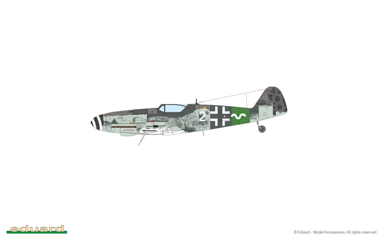 Eduard kits R0022 1:72 Messerschmitt Bf-109G-10 & Bf-109G-14/AS DUAL COMBO.